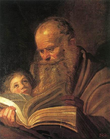 Frans Hals St Matthew. oil painting image